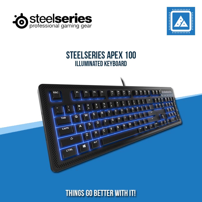 STEELSERIES APEX 100 ILLUMINATED KEYBOARD STEELSERIES APEX 100 ILLUMINATED KEYBOARD